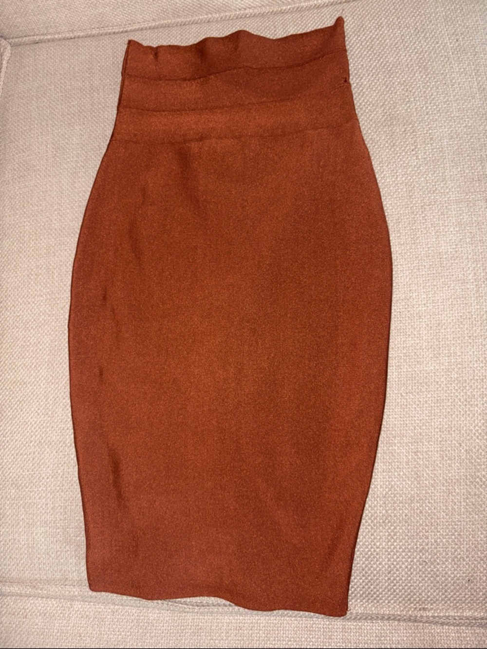 Windsor Rust Pencil Skirt